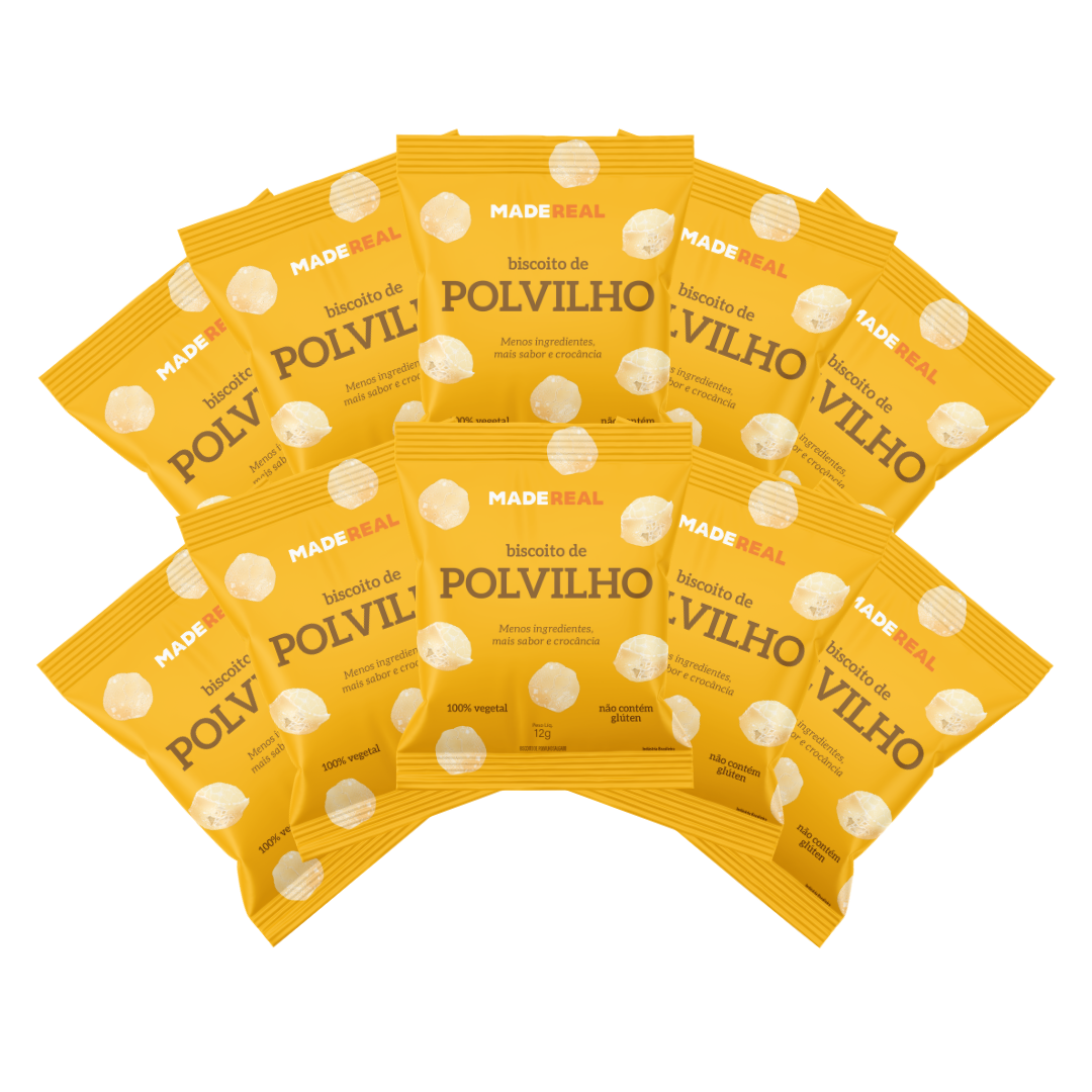 Biscoito de Polvilho 12g - 10 unidades