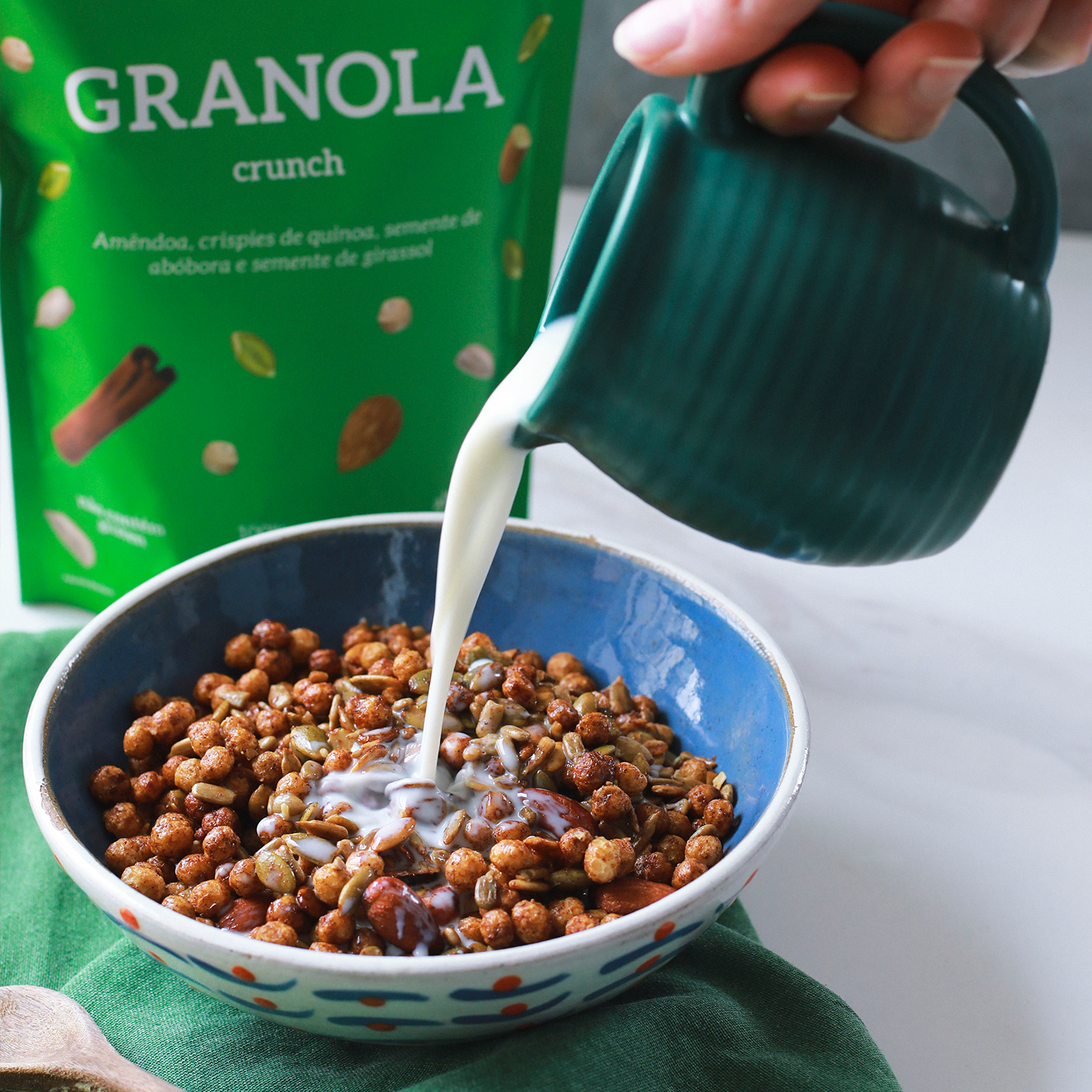 Kit Granola Crunch Pocket 30g - 10 unidades