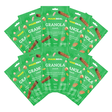 Kit Granola Crunch Pocket 30g - 10 unidades